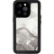 Marbleized Grey iPhone 15 Pro Waterproof Case